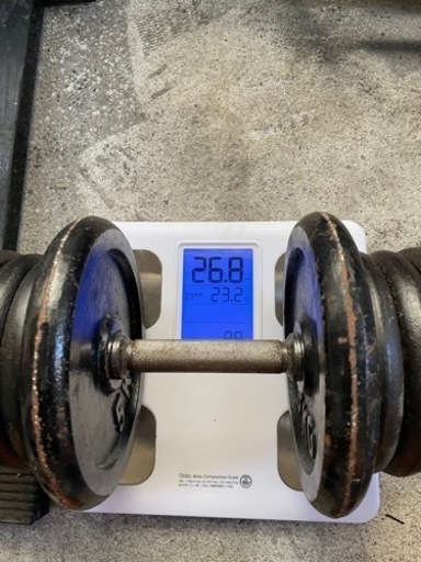 ダンベル　26キロ　調整式