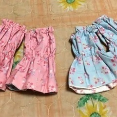 水仕事や、ガーデニングなどに！アームバンド、リバーシブル洗い替え...