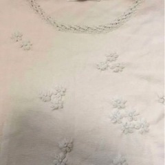 サマンサお花のモチーフサマーセーターの画像
