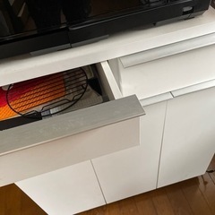 (予約済み)6月渡し　キッチン台＋ゴミ箱付きの画像