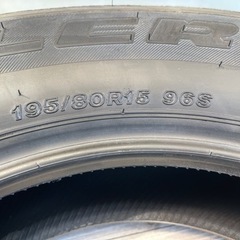 ジムニー　タイヤ　195/80R15 5本の画像