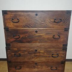 アンチークタンス　２台セット