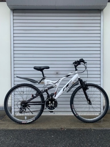 【売約済】26インチ　WサスMTB   タイヤ新品　防犯登録料込