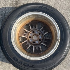 夏タイヤ、純正ホイール付(４本）の画像