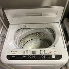 洗濯機（Panasonic製　2018年製造）の画像
