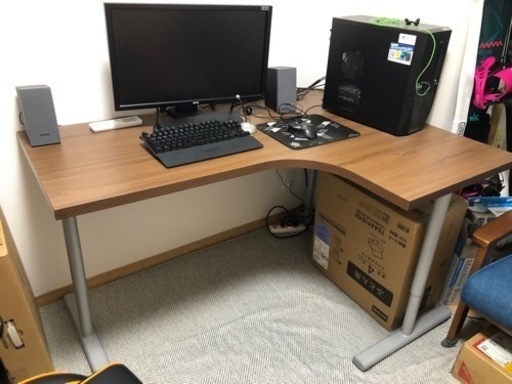PCデスク　L字型