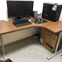 PCデスク　L字型