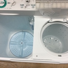 E-49【ご来店頂ける方限定】AQUAの2槽式洗濯機です