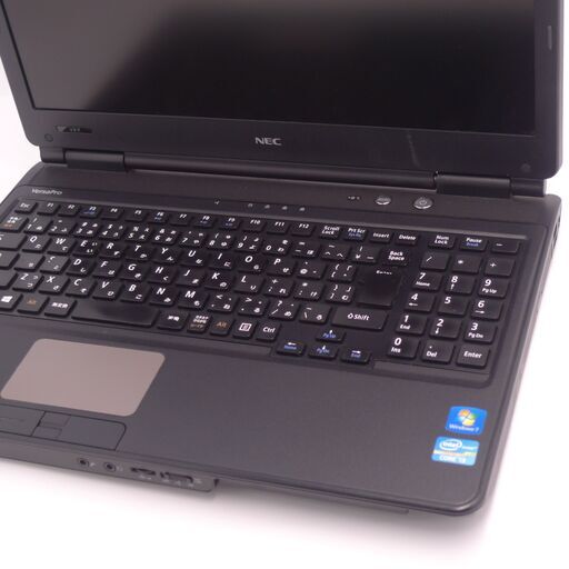 中古良品 15.6型 ノートパソコン NEC VK24LX-F 第3世代 Core i3 4GB