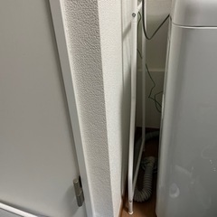 洗濯機ラック（ニトリ製、組立説明書付き）の画像