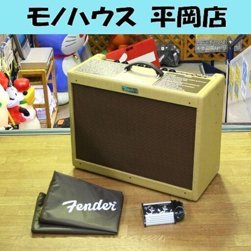 音出し確認済み Fender ギターアンプ Blues Deluxe Reissue コンボ 真空管 フットスイッチ未使用 PR246 40W MADE IN MEXICO 120V～60Hz 札幌市 清田区 平岡