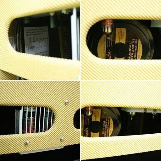 音出し確認済み Fender ギターアンプ Blues Deluxe Reissue コンボ 真空管 フットスイッチ未使用 PR246 40W MADE IN MEXICO 120V～60Hz 札幌市 清田区 平岡