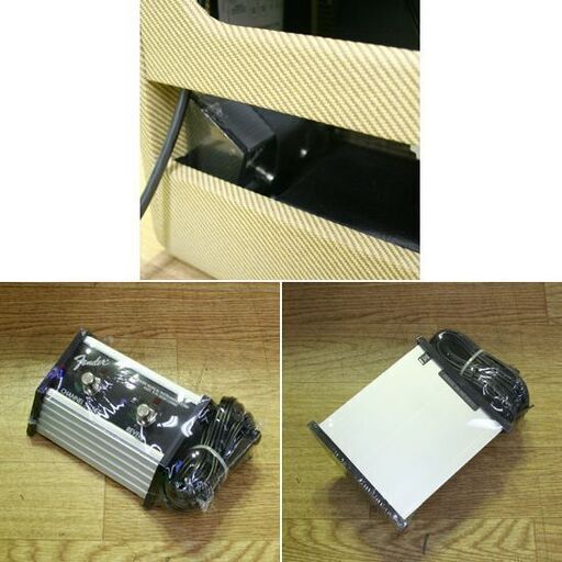 音出し確認済み Fender ギターアンプ Blues Deluxe Reissue コンボ 真空管 フットスイッチ未使用 PR246 40W MADE IN MEXICO 120V～60Hz 札幌市 清田区 平岡