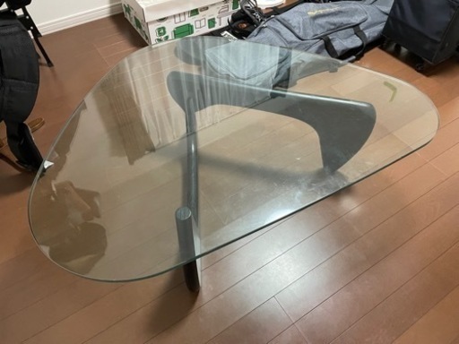 ノグチテーブル　ガラス　センターテーブル