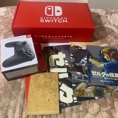 ニンテンドースイッチ　空箱　ゼルダ　ポスター　ガイドブック