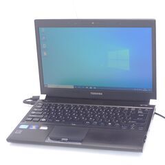 中古美品 ノートパソコン 13.3型 東芝 R731/37DB 第2世代Core i5 4GB 750G DVDマルチ 無線 webカメラ WiMAX Windows10 Office