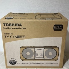 ラジカセ（TOSHIBA製）の画像