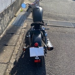 (予定者あり)エリミネーター125 リア部フレームカットあり[再出品]の画像