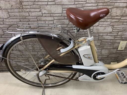 東京23区配達無料　新基準 Panasonic パナソニック ビビEX 10Ah リチウム 電動自転車☆中古☆パナ ⑤