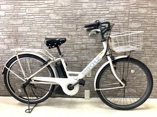 東京23区配達無料　新基準 ブリヂストン ステップクルーズ　8.7Ah リチウム 電動自転車 中古③