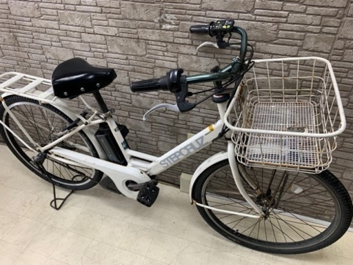 東京23区配達無料　新基準 ブリヂストン ステップクルーズ　8.7Ah リチウム 電動自転車 中古③