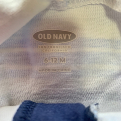 【美品】OLD NAVY ★ 半袖 ロンパース フードつき 6〜12Mの画像