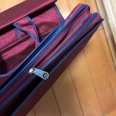 和装バック★つむぎ織★箱入り★中古品の画像
