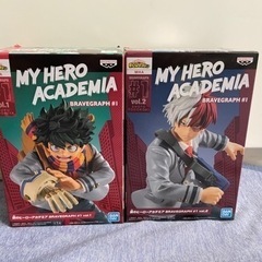僕のヒーローアカデミア ヒロアカ フィギュア（緑谷出久、轟焦凍）セット