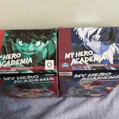 僕のヒーローアカデミア ヒロアカ フィギュア（緑谷出久、轟焦凍）セットの画像