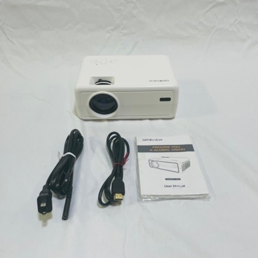 GROVIEW　プロジェクター　小型 5000LM