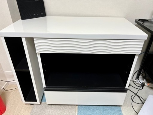 キッチンカウンター or 机 90 140幅 完成品 北欧 日本製 キッチン 収納 作業台
