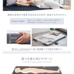 交渉中人気マットレスGOKUMIN シングルの画像