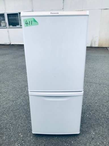 411番 Panasonic✨ノンフロン冷凍冷蔵庫✨NR-B147W-W‼️