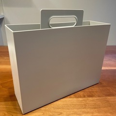 ポリプロピレン持ち手付きファイルボックススタンダードの画像