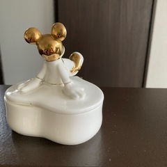 値下＊中古＊Disney加藤工芸ミッキー　小物入れの画像