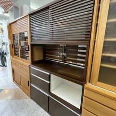 ✨浅川木工 2面レンジボード ⭐定価￥188,900⭐ おしゃれな木目