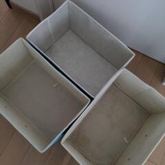 ※取引中※カラーボックス収納ボックス3つの画像