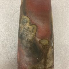 【値下げしました】備前焼　五郎辺衛　花瓶　華道の画像