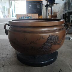 火鉢　骨董　※引取条件アリ