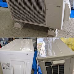 完売【取付工事費込】富士通｜ルームエアコン｜AS-J22E｜6畳｜分解洗浄済｜100V｜リモコン付の画像
