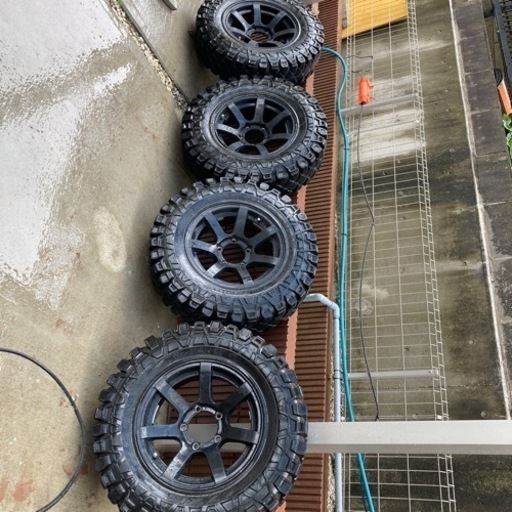 ジムニーJA12に履かせていました