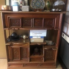 こんな茶棚ください🙇‼︎買取ります！