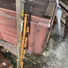 ガレージセール　釣竿　竿　セット売り