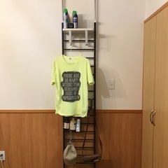 つっぱり棒ハンガーラック