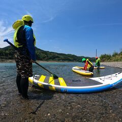 川で楽しむサップ（SUP）クラブのご案内