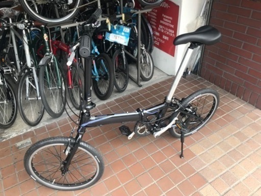 20インチ　軽量アルミフレーム　8speed折り畳み自転車