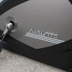 T889) アルインコ フィットネスバイク AFB7218 スピンバイク 最大16km 液晶 電磁負荷方式 USB電源充電機能 キャスター付 ALINCO 運動 在宅