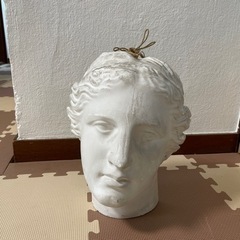 【受付終了】石膏像　壁掛け
