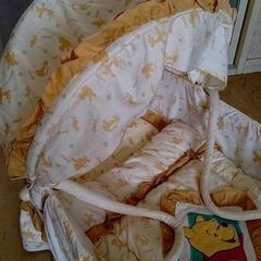 プーさんの持ち運びベッドの画像