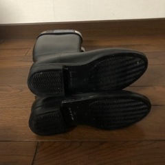 　ハリスツィード　レインブーツの画像